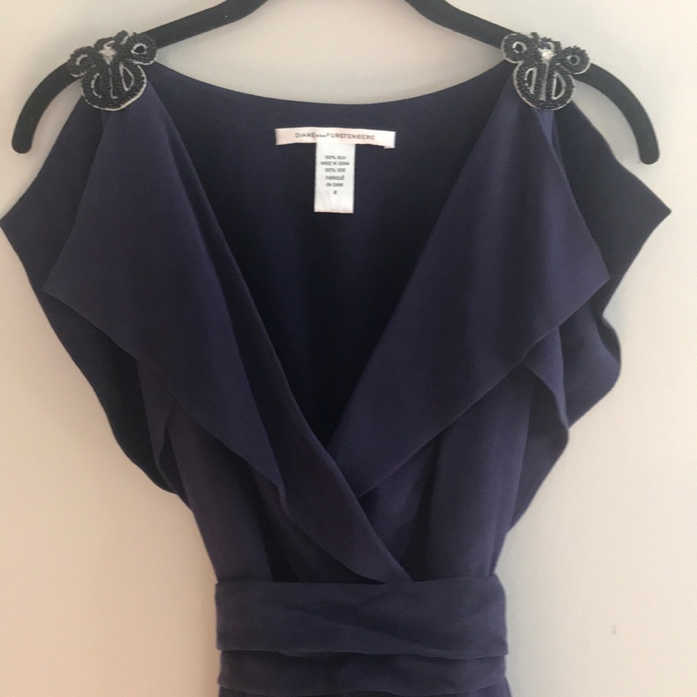 DVF  full length formal dress size 6